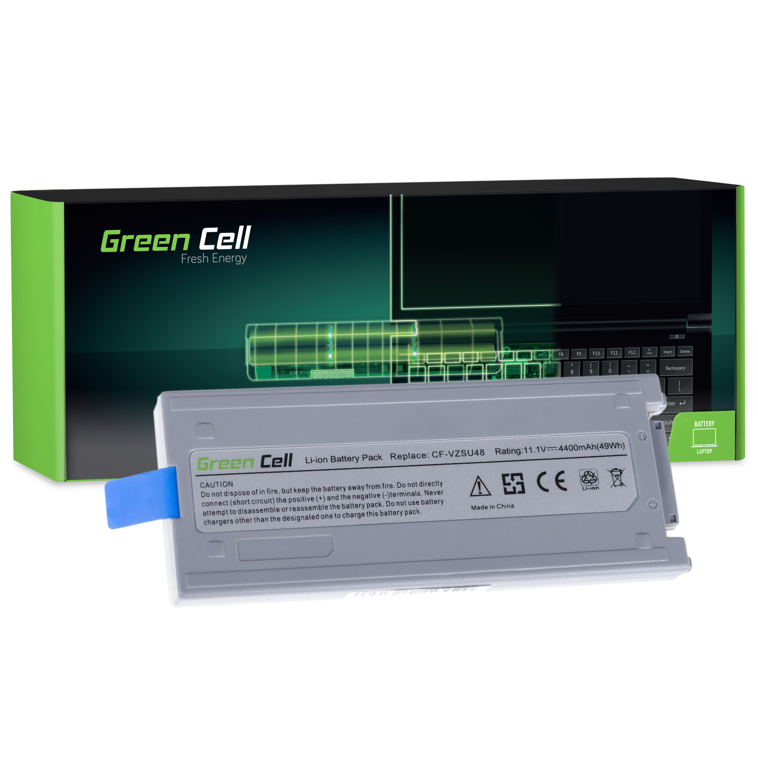 Green Cell PS02 Baterie Panasonic Toughbook CF-19 4400mAh Li-ion
