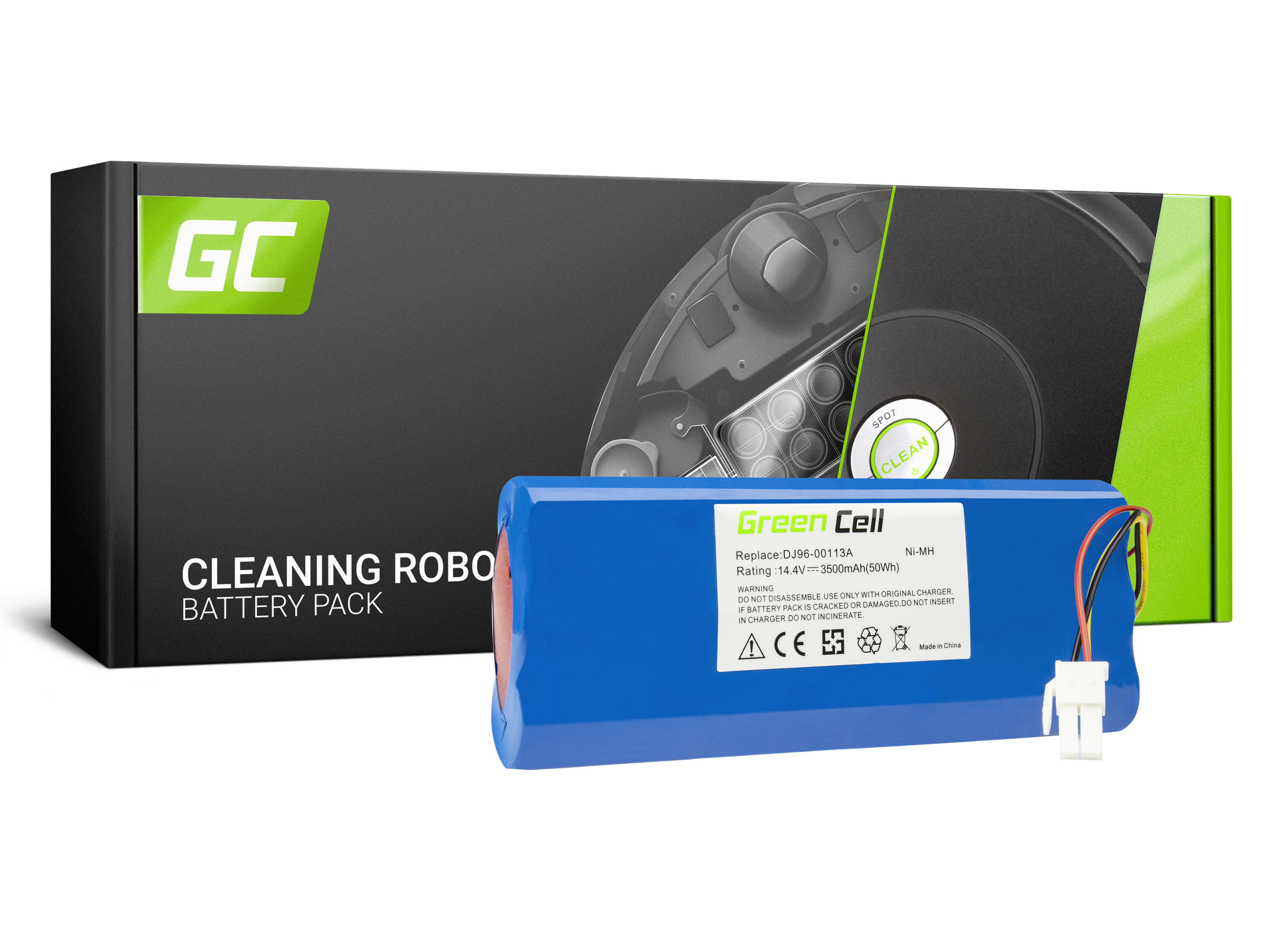 Baterie Green Cell Samsung Navibot SR9630 DJ96-00113A 14.4V 3500mAh Ni-MH – neoriginální