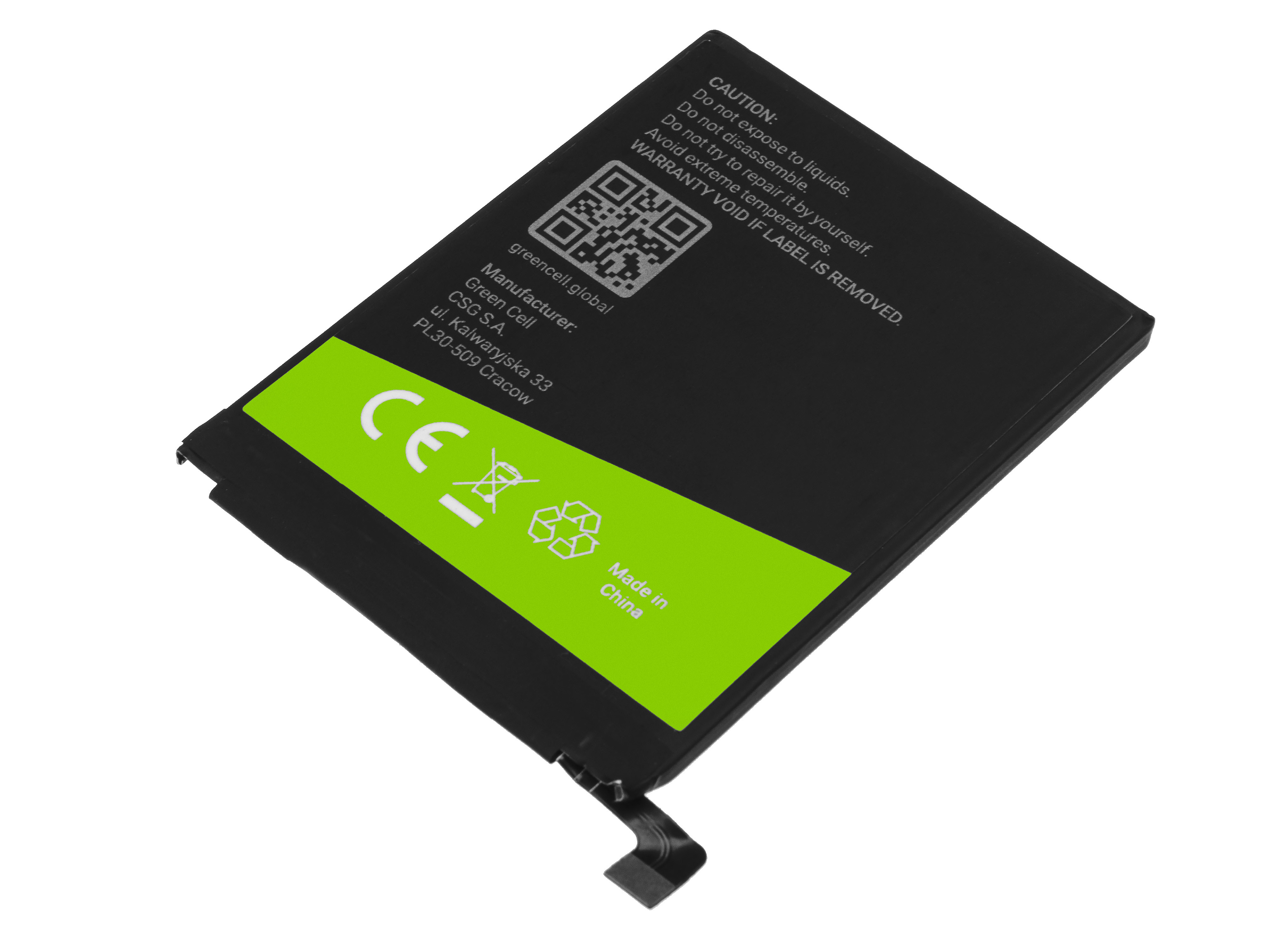 Green Cell BP113 Baterie Xiaomi BN47,Xiaomi Mi A2 Lite / Redmi 6 Pro 4000mAh Li-Pol – neoriginální