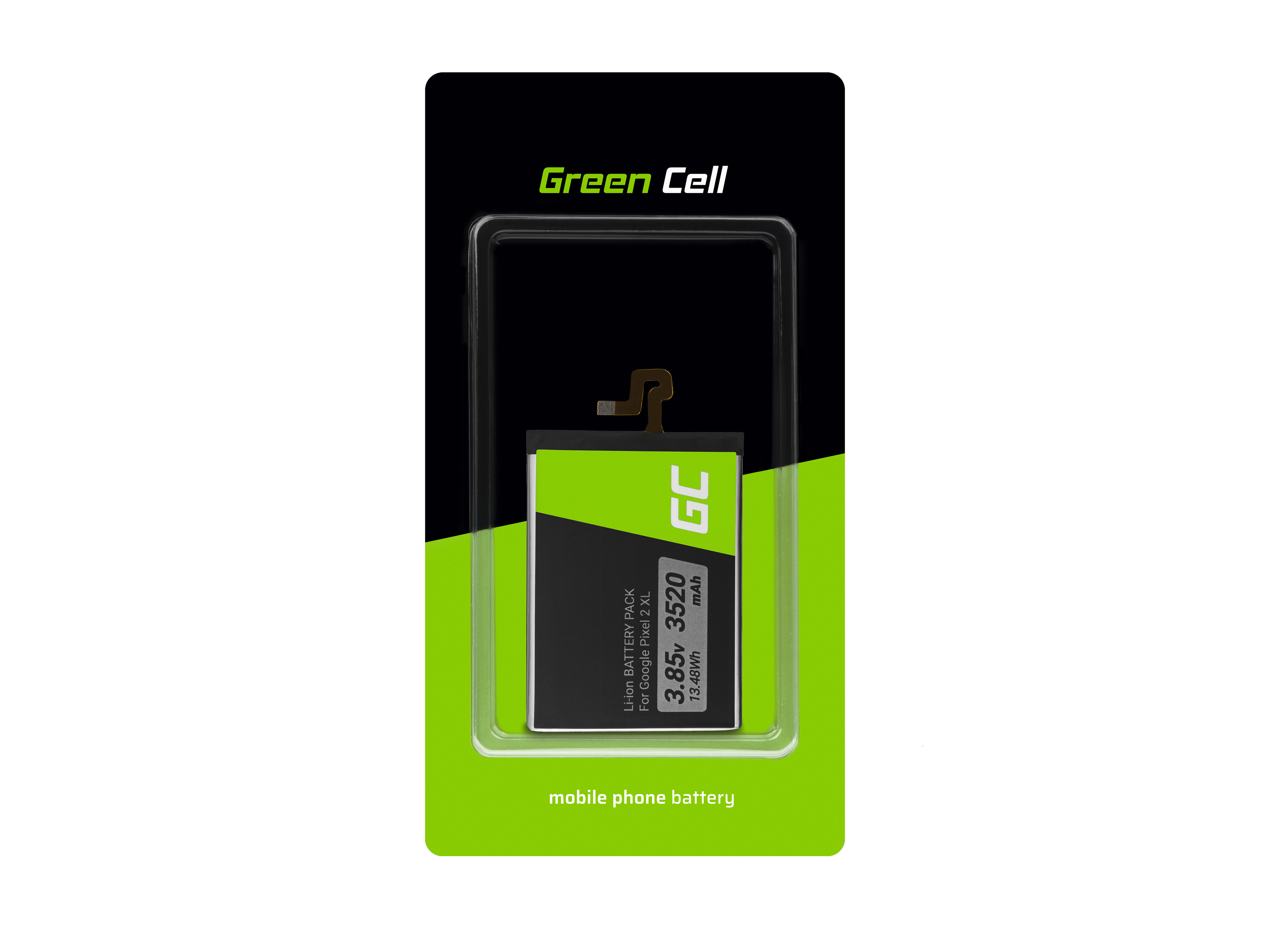 Green Cell BP119 Baterie Google BL-T35, Google Pixel 2 XL 3520mAh Li-Ion – neoriginální
