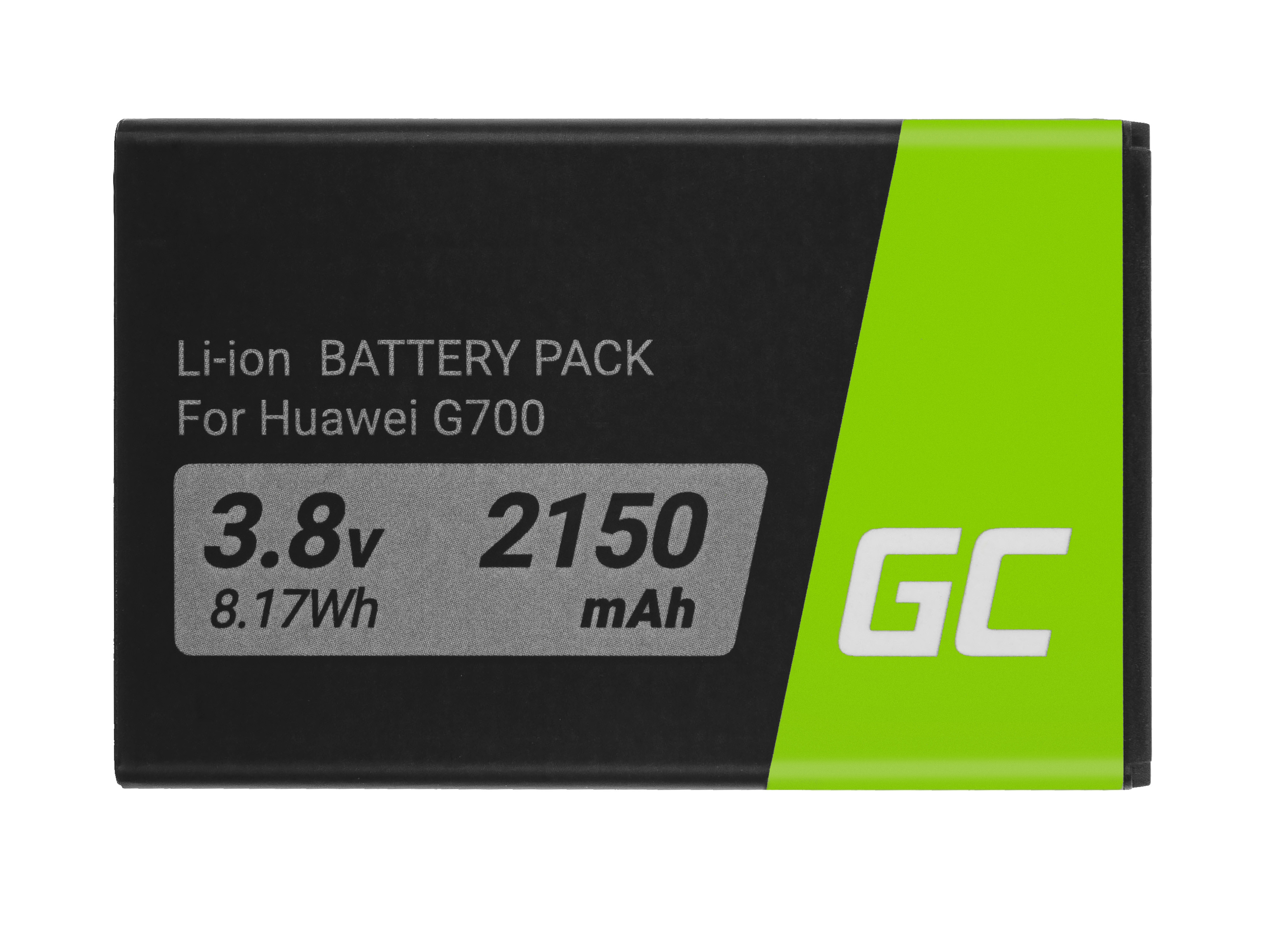 EOL-Green Cell Battery HB505076RBC for smartphone Huawei Y3 YIII