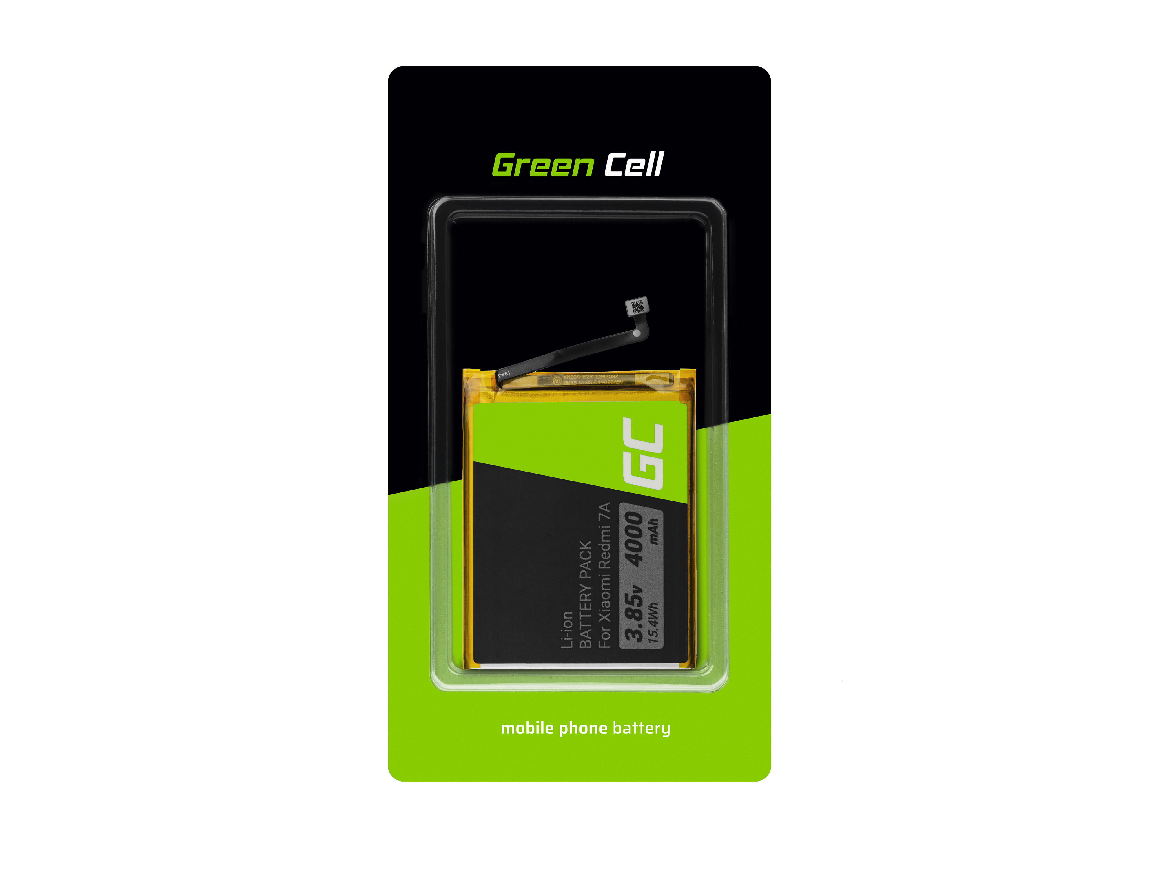 Green Cell BP130 Baterie Xiaomi BN49, Xiaomi Redmi 7A 4000mAh Li-lon