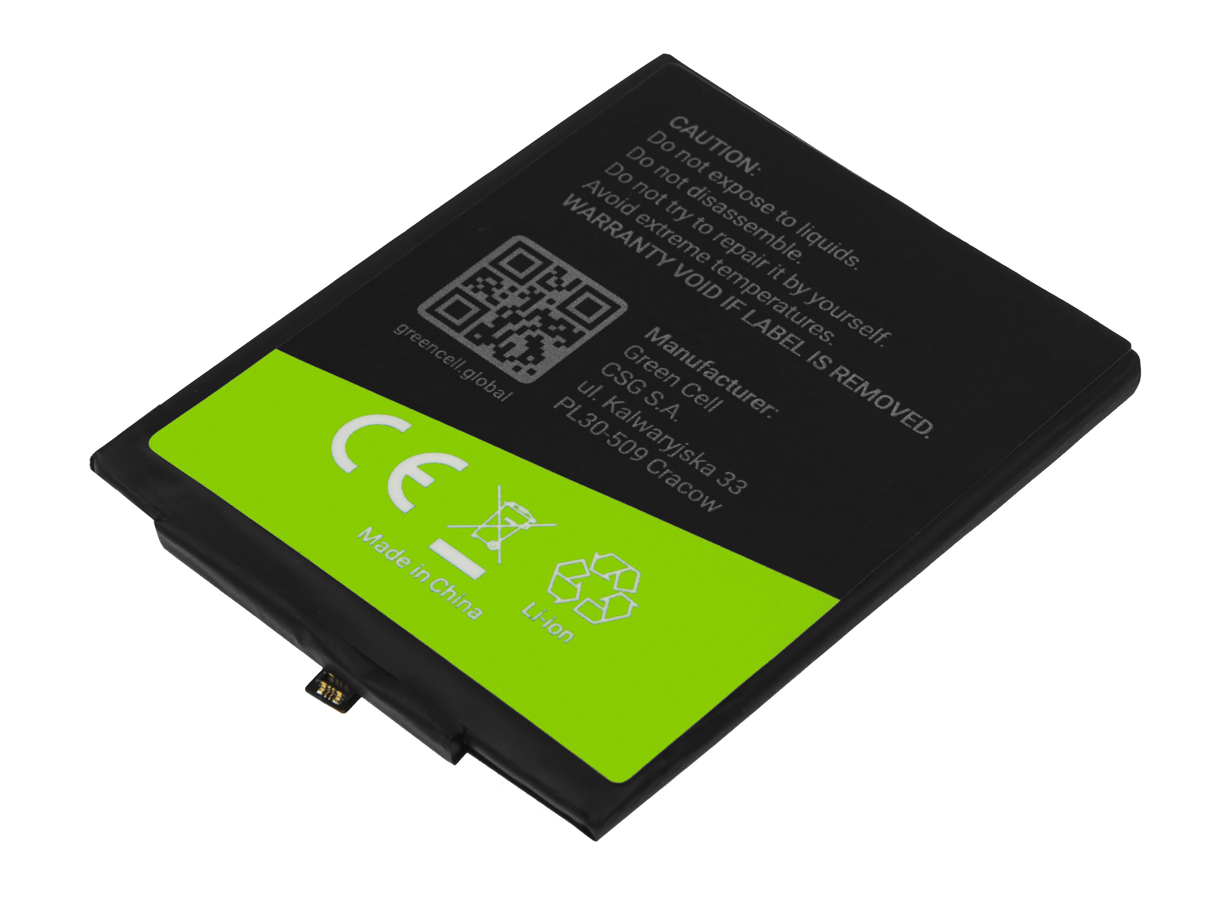 Green Cell BP132 Baterie Xiaomi BN37, Xiaomi Redmi 6A 2900mAh Li-Ion – neoriginální