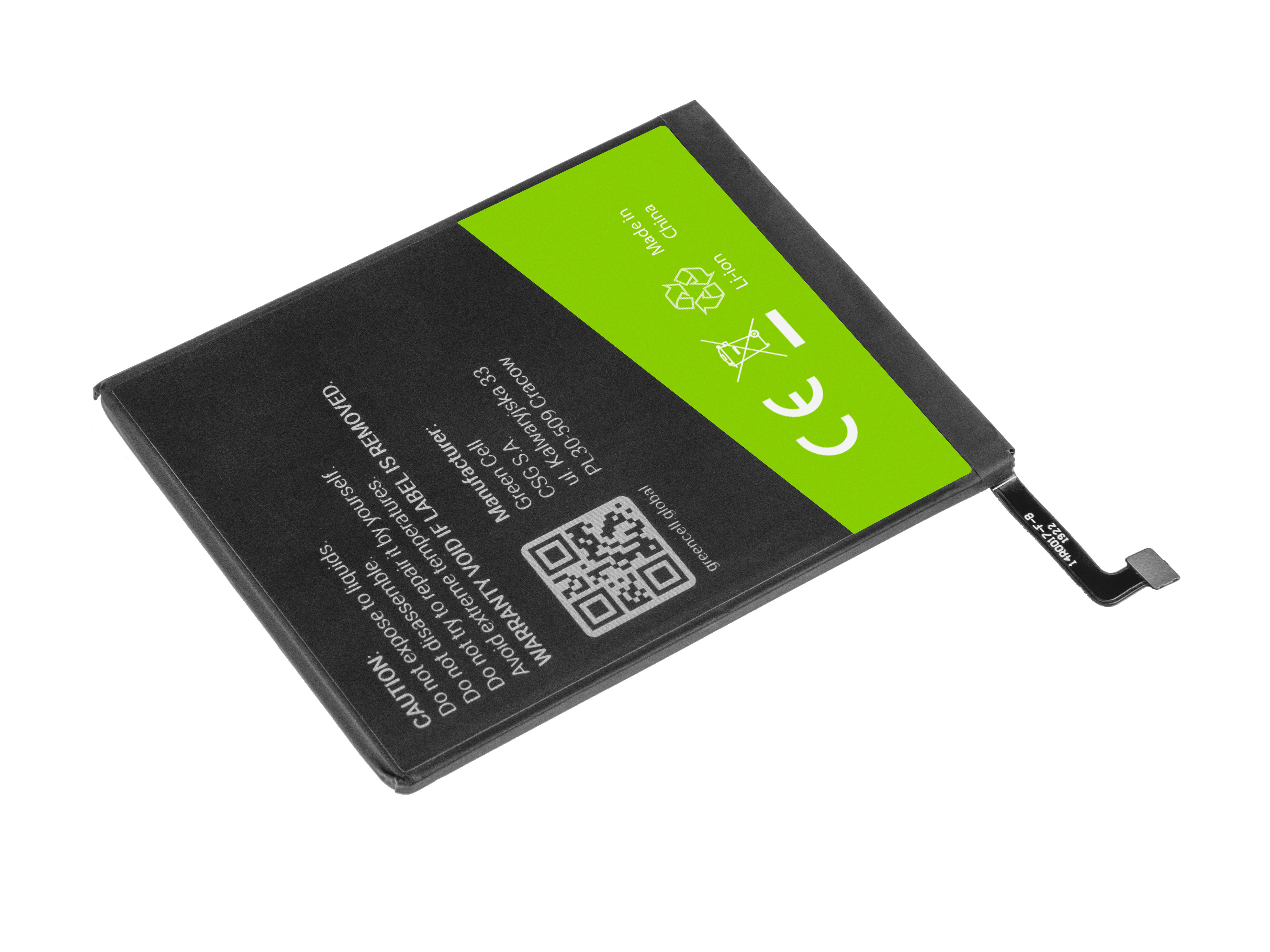 Green Cell BP137 Baterie Xiaomi BM3J, Xiaomi Mi 8 Lite 3350mAh Li-Ion – neoriginální