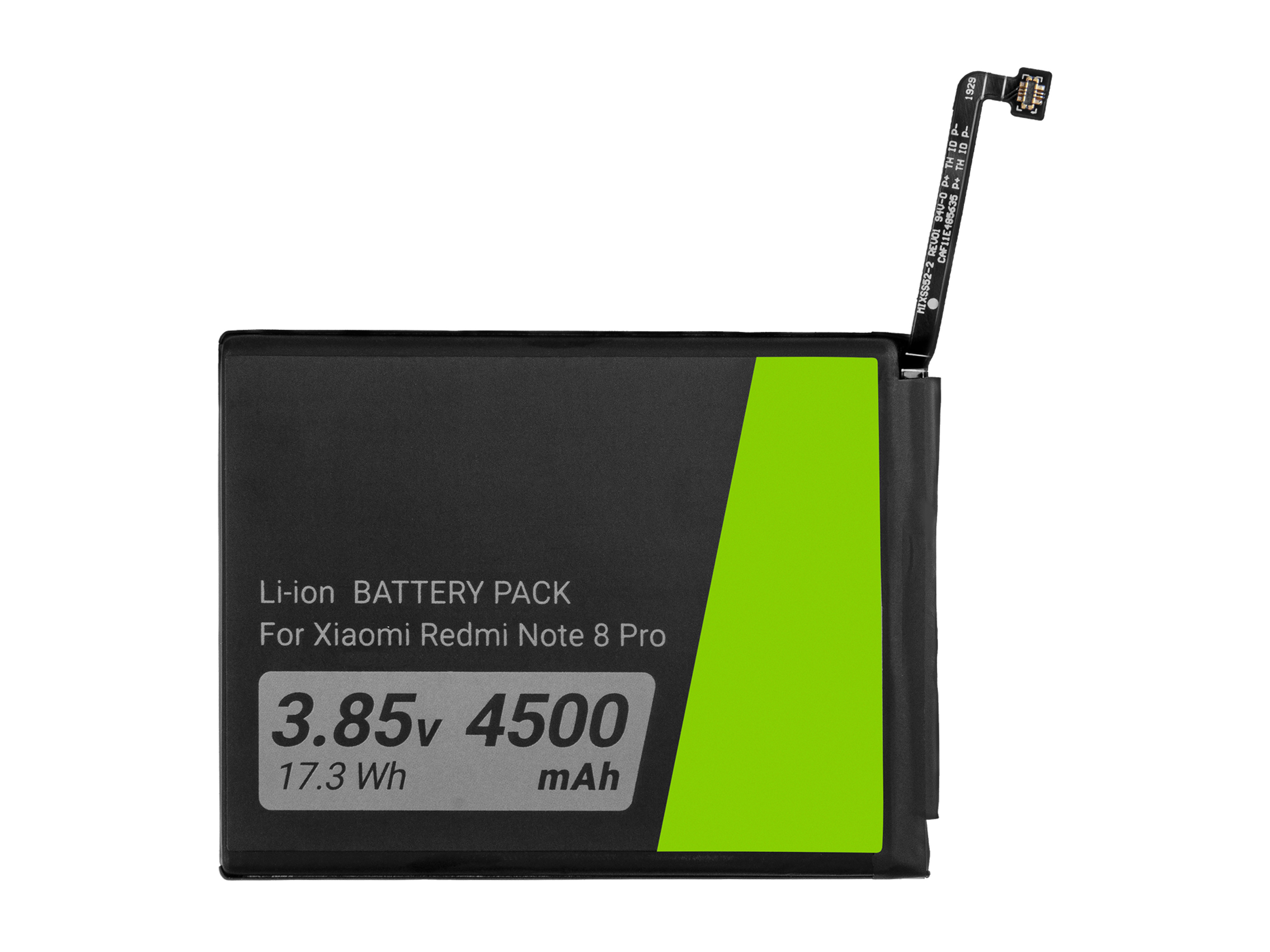 Green Cell BP138 Baterie Xiaomi BM4J Xiaomi Redmi Note 8 Pro 4500mAh Li-ion