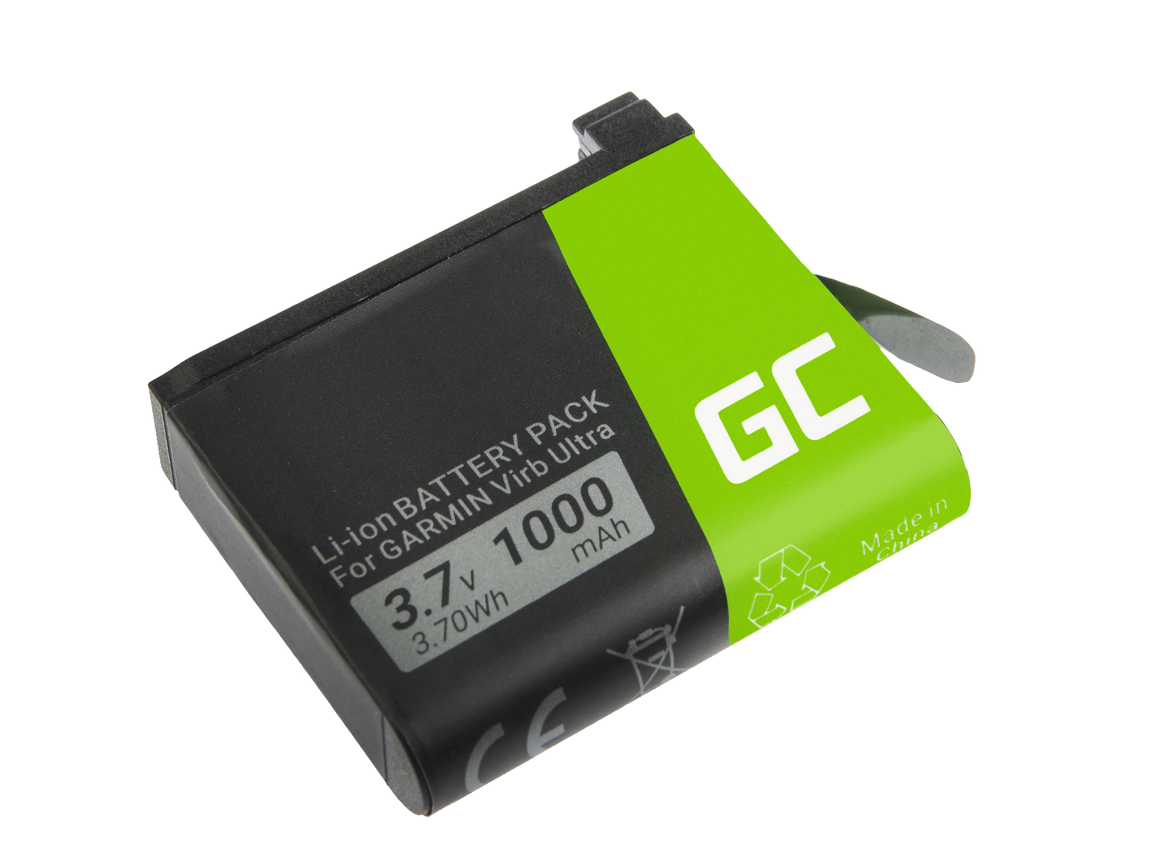 Baterie Green Cell 361-00087-00 010-12389-15, Garmin Virb Ultra 30 3.7V 1000mAh Li-Ion