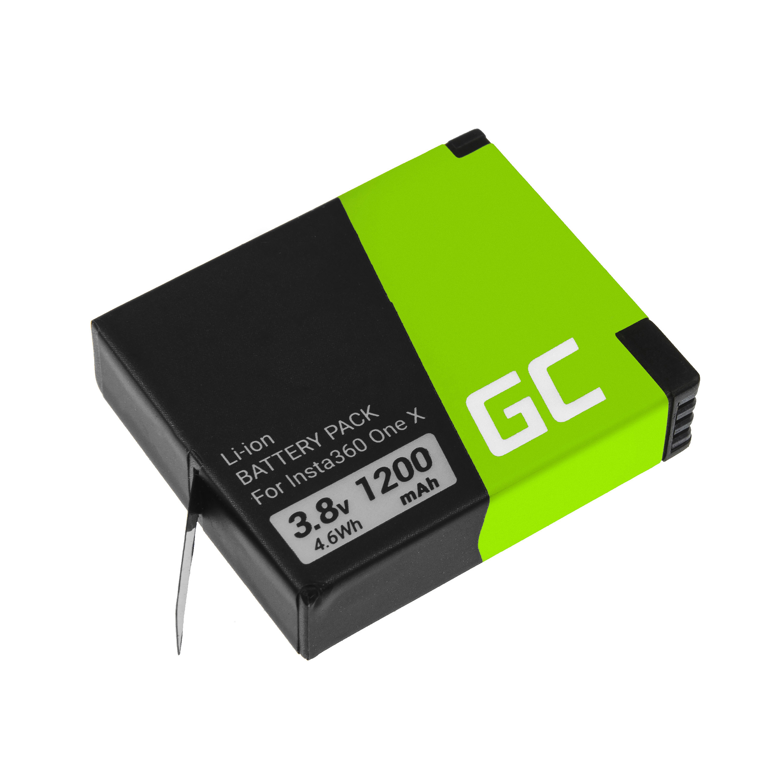 Green Cell CB90 Baterie Instax INSTA360 ONE X 3.8V 1200mAh Li-Ion – neoriginální