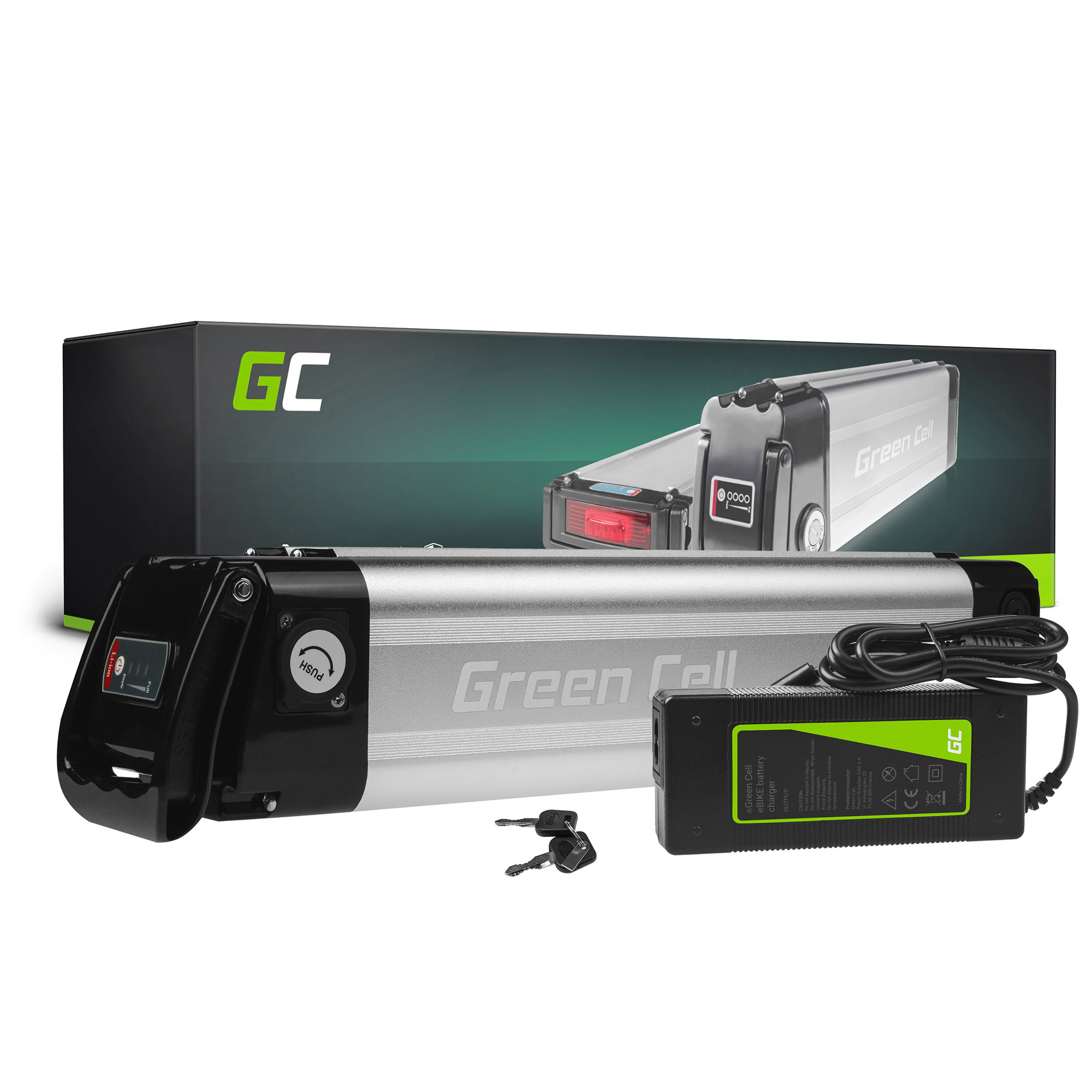 Green Cell EBIKE02STD Baterie Elektro Kolo e-Bike 36V 10.4Ah 374Wh Li-ion