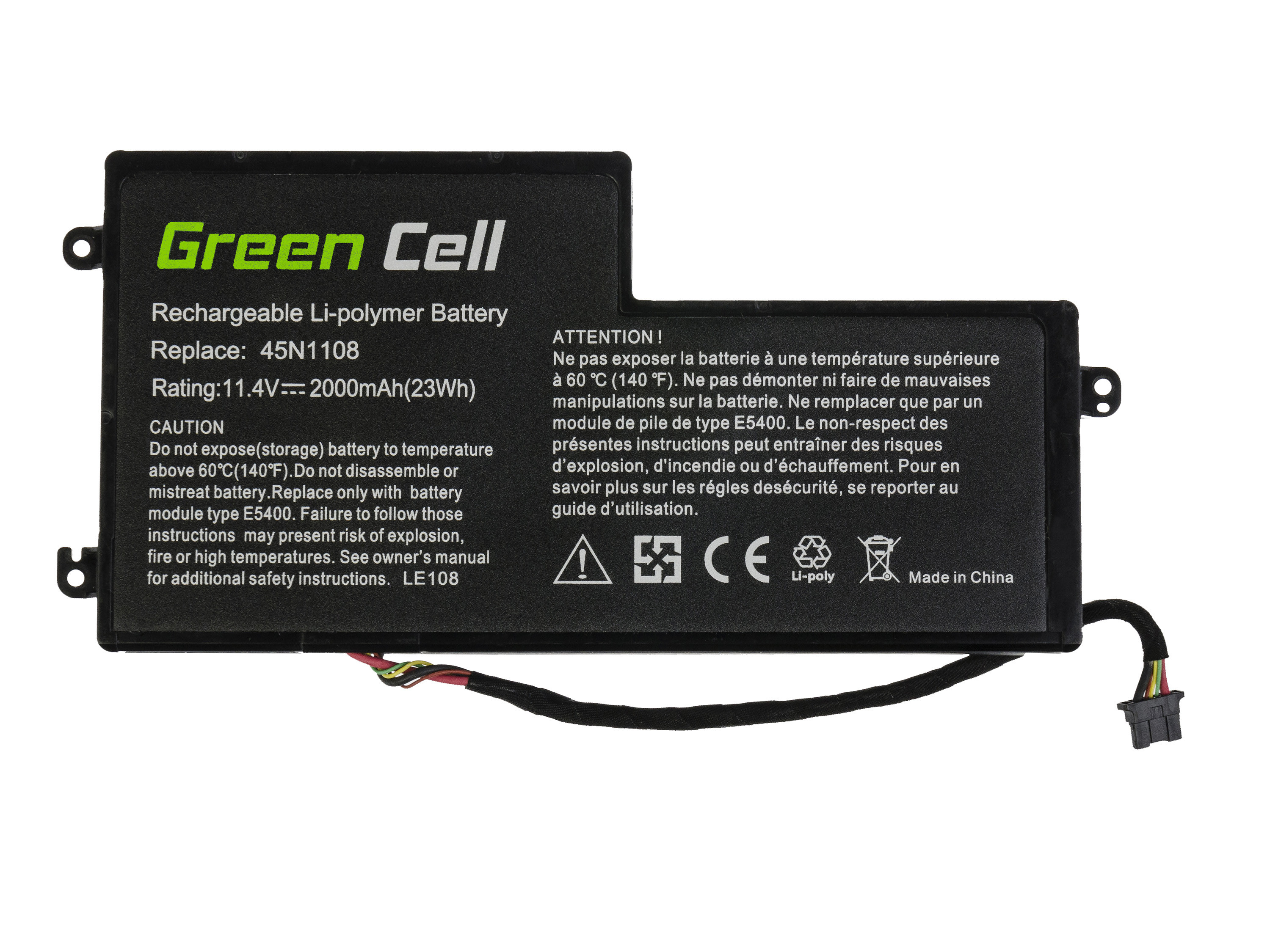 Green Cell LE108 Baterie Lenovo ThinkPad A275 T440 T460 X230S X240 X250 2000mAh Li-Pol