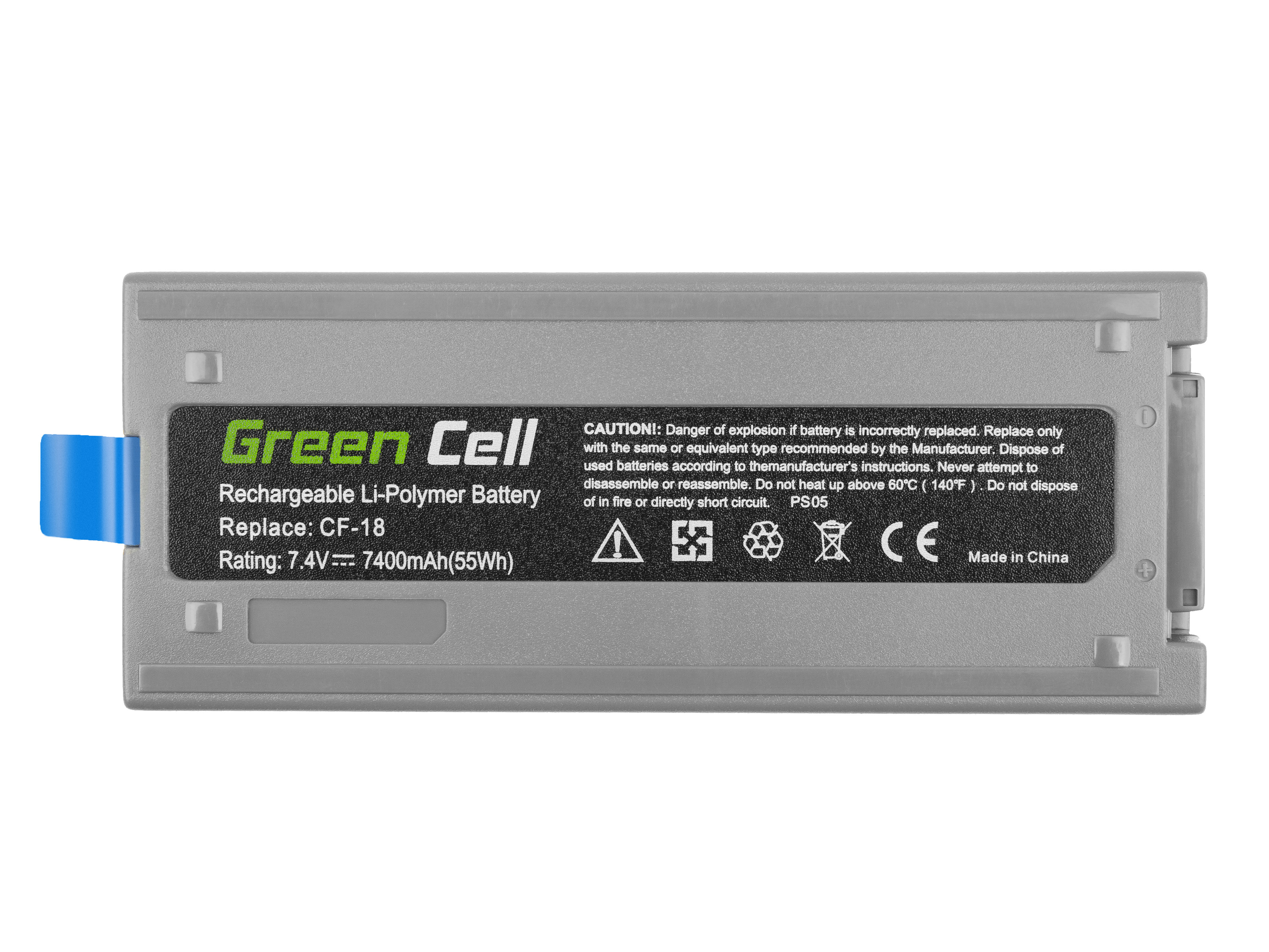 Green Cell PS06 Baterie Panasonic CF-VZSU30B,Panasonic Toughbook CF-18 7400mAh Li-Pol – neoriginální