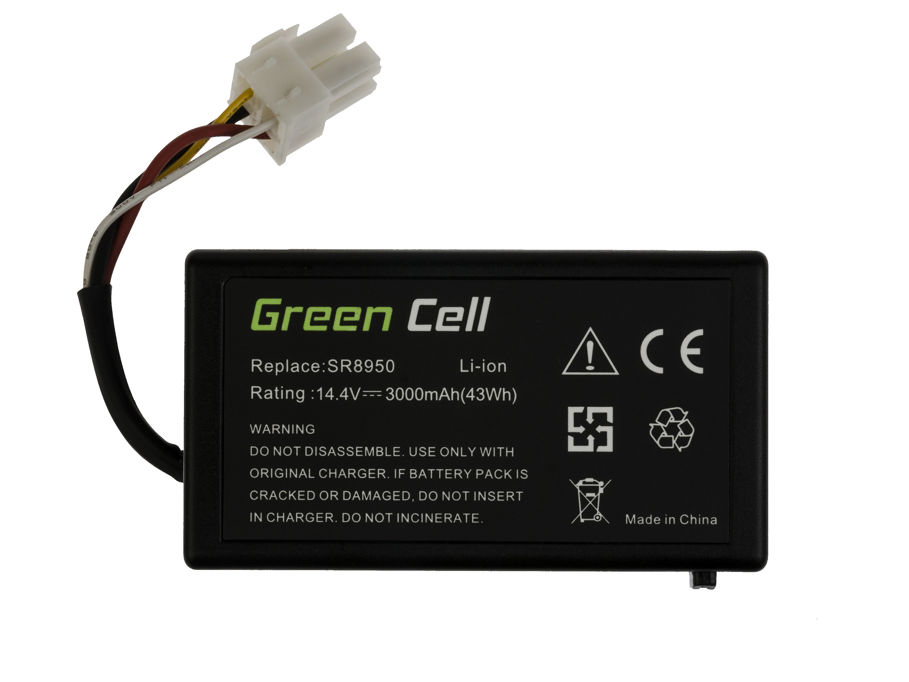 Baterie Green Cell Samsung NaviBot SR8930 SR8940 SR8950 SR8980 SR8981 SR8987 SR8988 14.4V 3000 mAh Li-ion