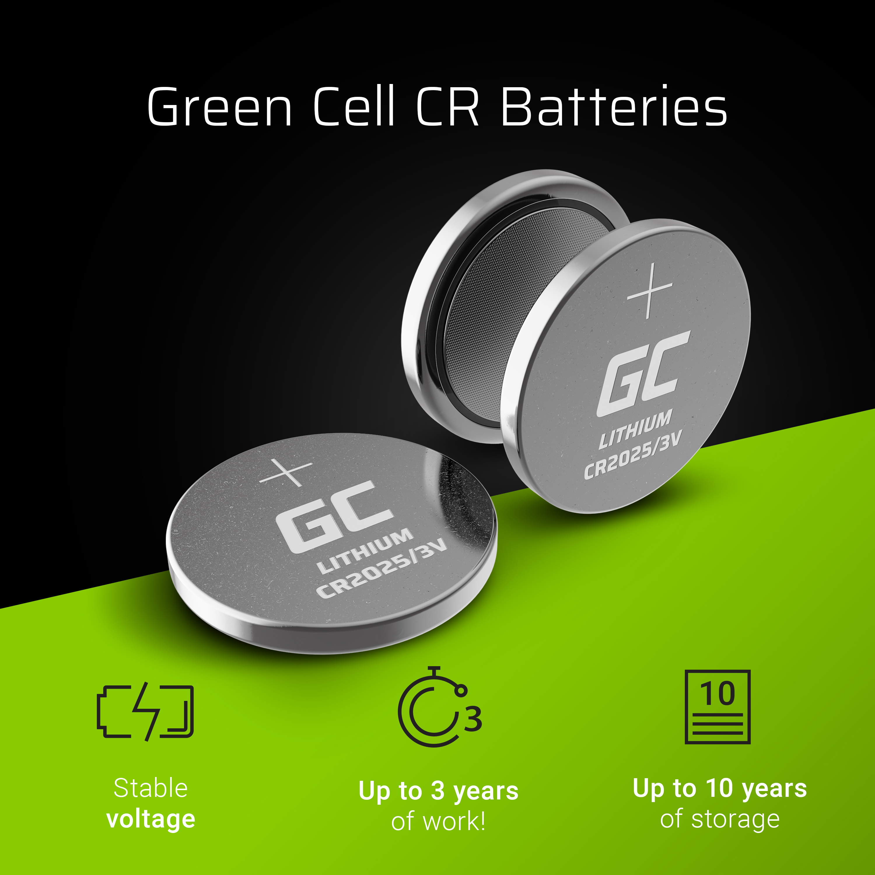 *Green Cell XCR07 Baterie knofliková  LR44 1.5V - balení blistr 5ks