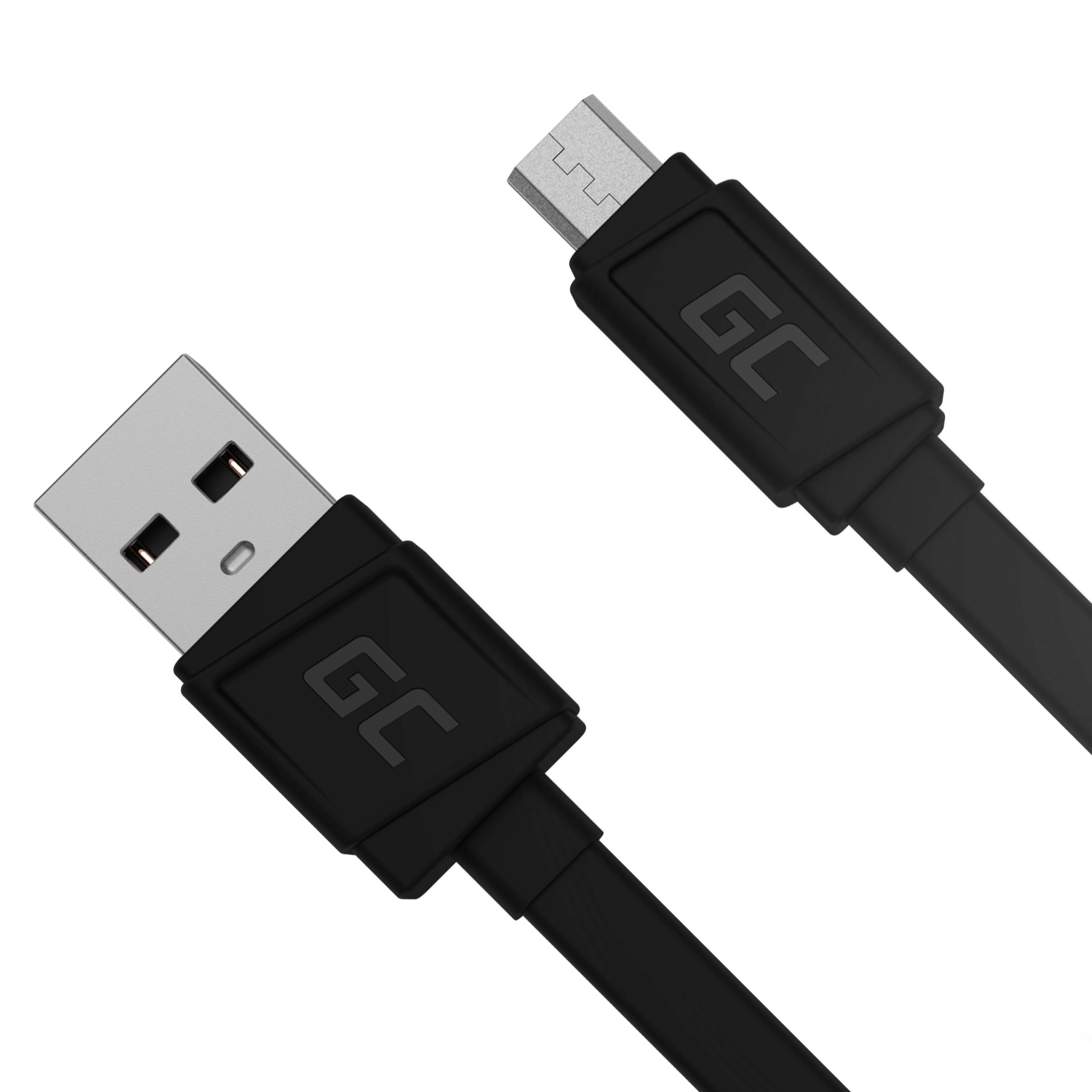 *Green Cell kabel GC matte USB - Micro USB 25cm, podpora rychlého nabíjení Ultra Charge, QC 3.0