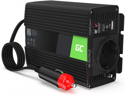 Green Cell Power Inverter 24V to 230V 150W/300W Pure sine wave