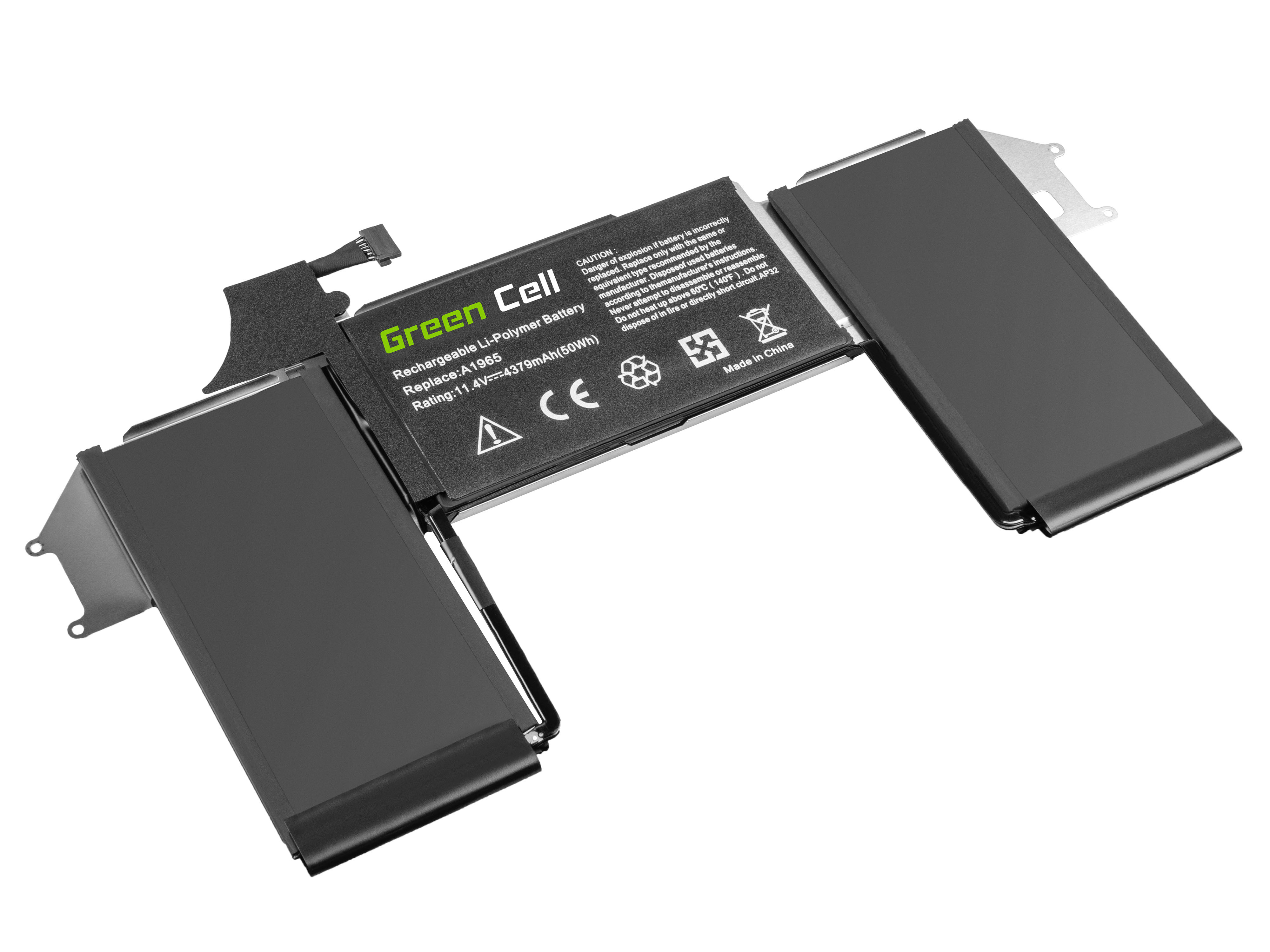 Green Cell AP32 Baterie Apple A1965, Apple MacBook Air 13 A1932 A2179 (2018, 2019, 2020) 49Wh Li-Pol