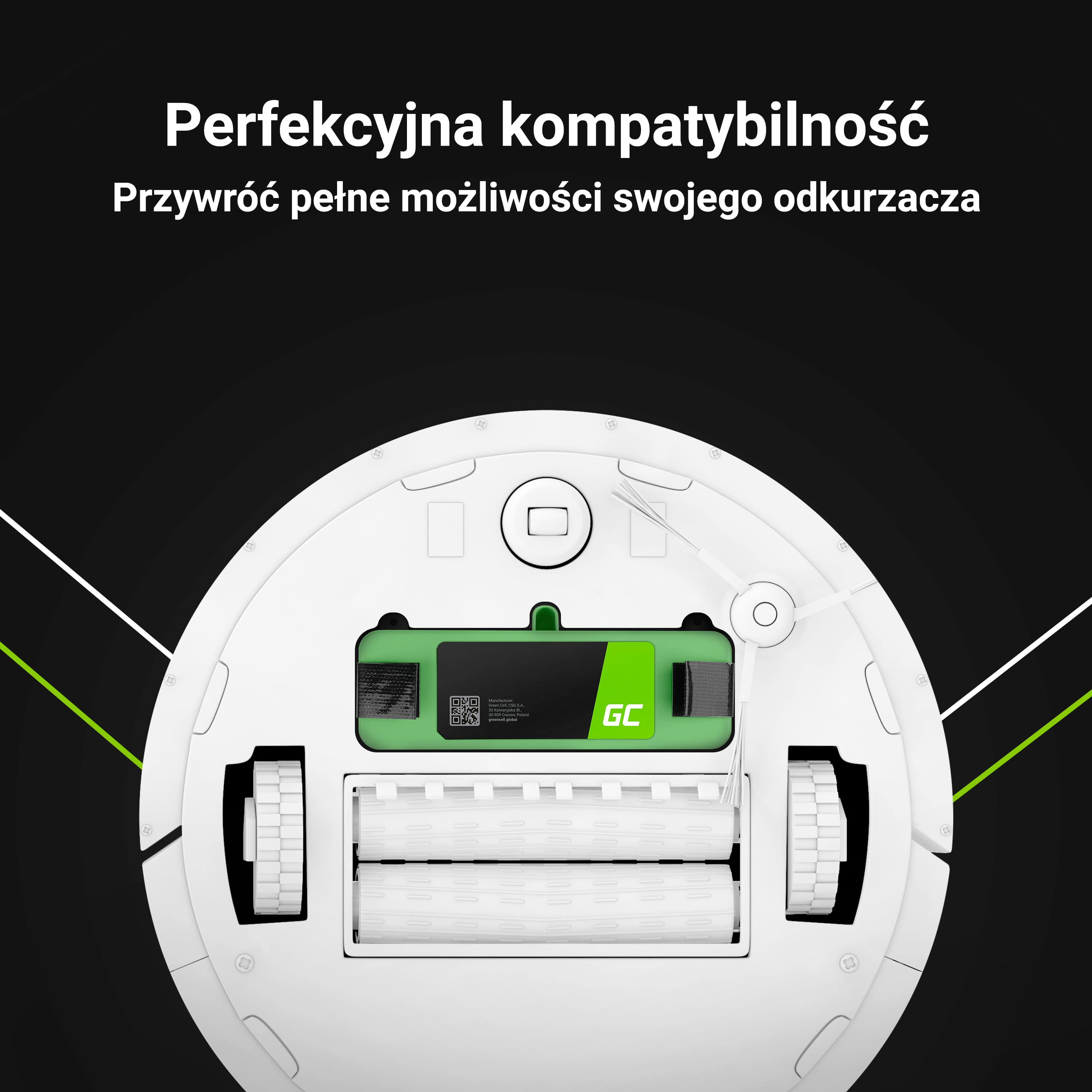 Baterie Green Cell iRobot 4408927 11003068-00 GPRHC152M073 iRobot Braava / Mint 320 321 4200 4205 7.2V 1700mAh Ni-MH