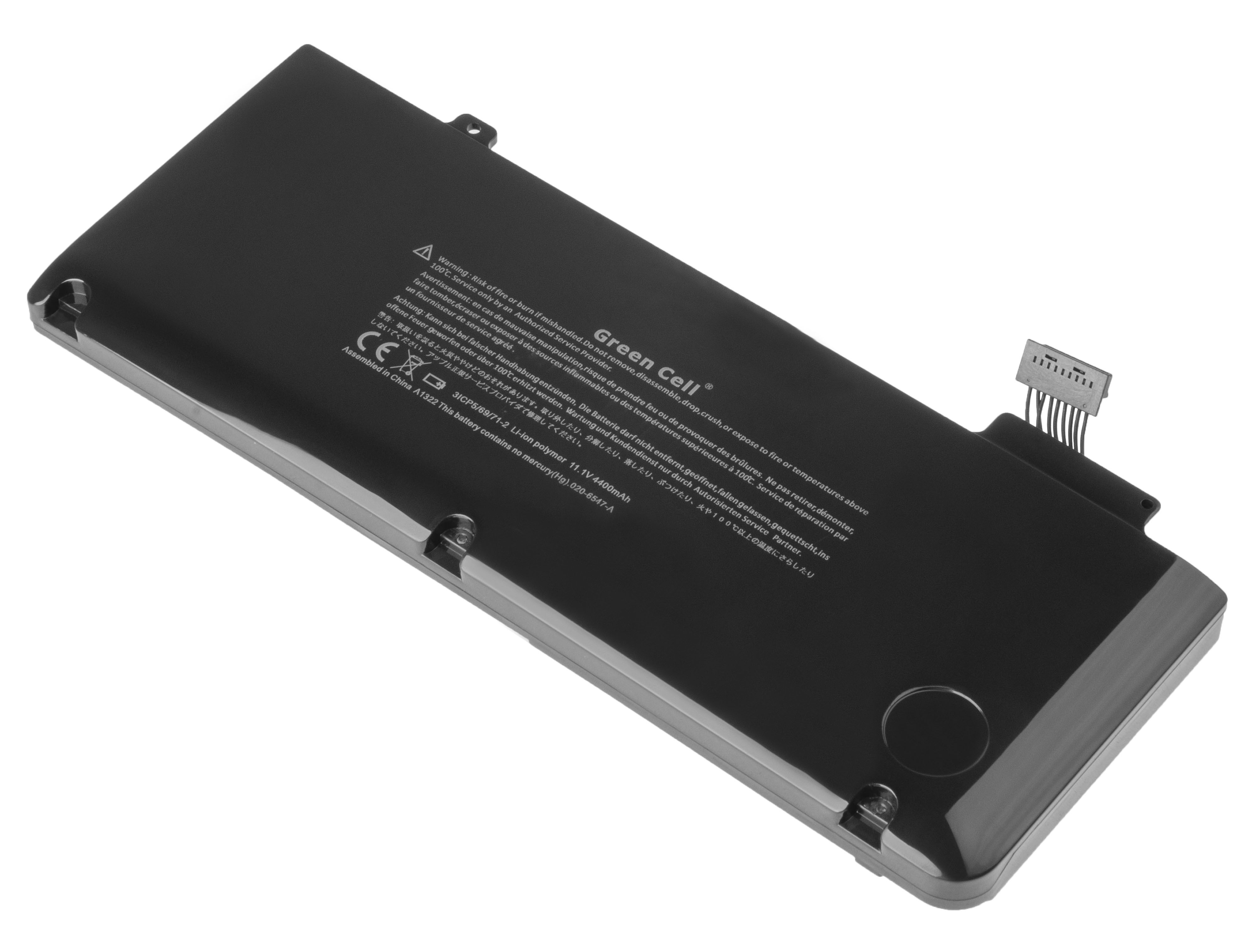 Green Cell AP06V2 Baterie Apple A1322 pro Apple MacBook Pro 13 A1278 (Mid 2009, Mid 2010, Early 2011, Late 2011, Mid 2012) 4400mAh Li-Pol