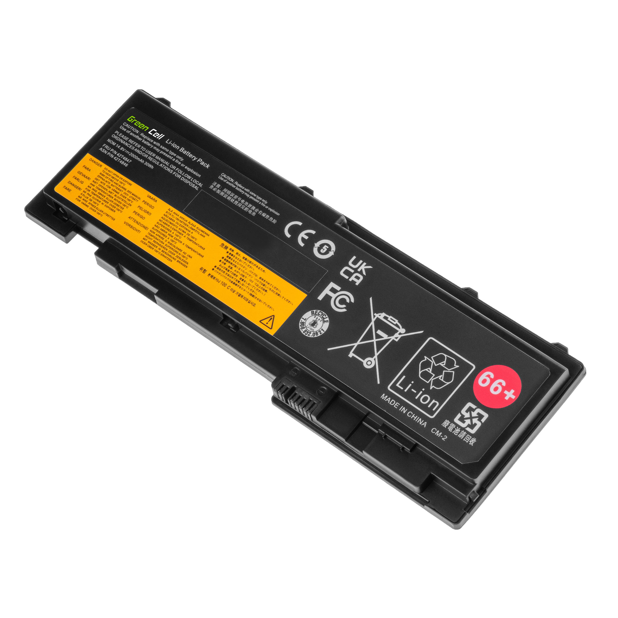 Green Cell Battery 42T4845 42T4847 for Lenovo ThinkPad T420s T420si