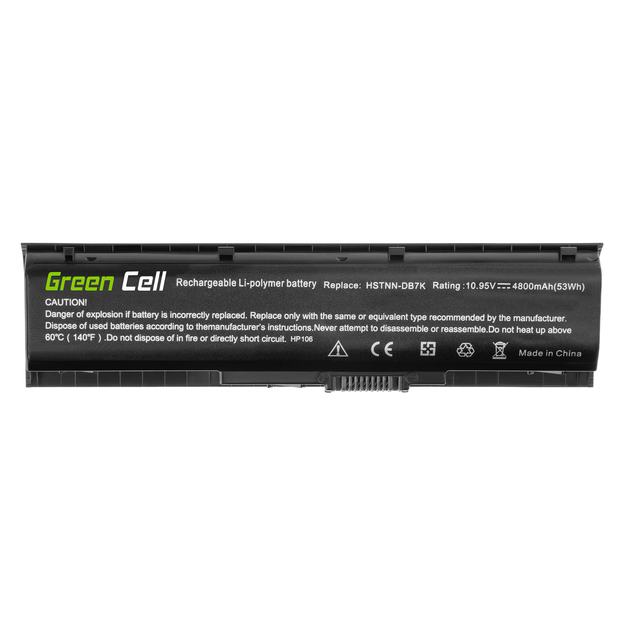 Green Cell HP106 Baterie HP PA06 HSTNN-DB7K HP Omen 17-W211NW 17-W213NW 17-W243NW HP Pavilion 17-AB051NW 17-AB073NW 4800mAh Li-Ion